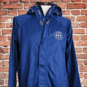 Landway Rain Jacket Unisex XL Seam Sealed Cobalt Blue Jasper Park Logo